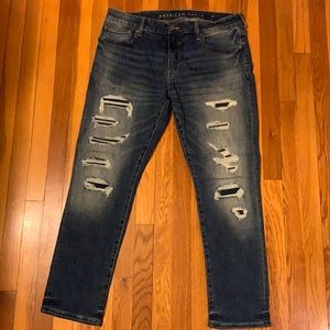 Men’s Ripped American Eagle Jeans 36x30